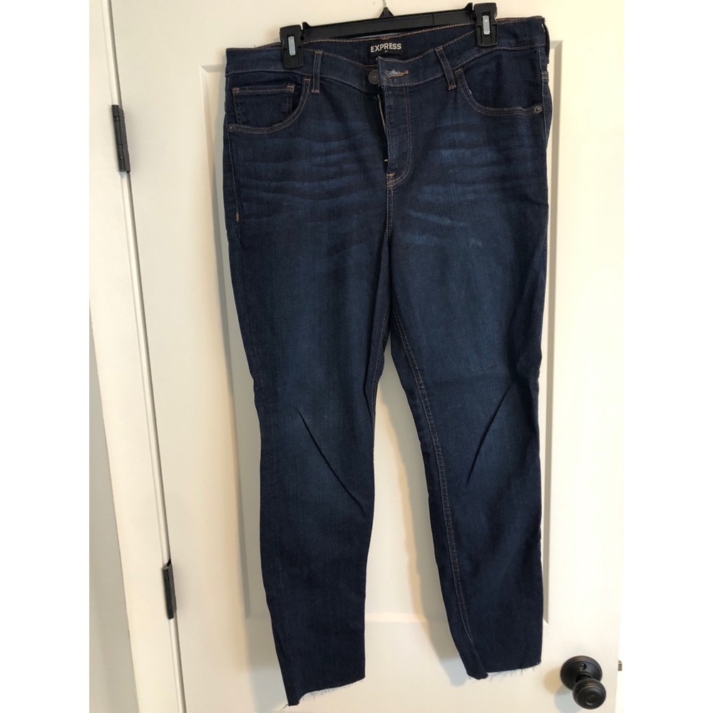 Express jeans - high rise cropped legging 14